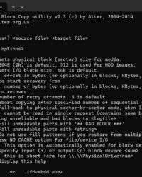 Bad Block Copy for Windows