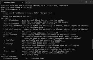 Bad Block Copy for Windows