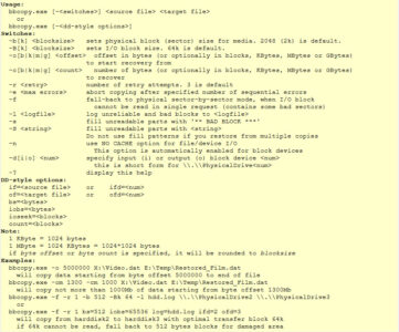 Bad Block Copy for Windows