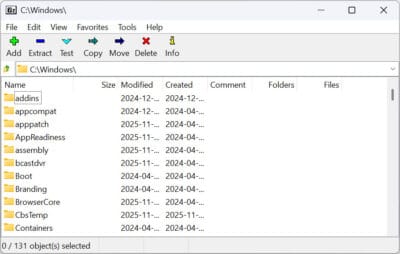 โปรแกรม 7-Zip เวอร์ชันล่าสุด